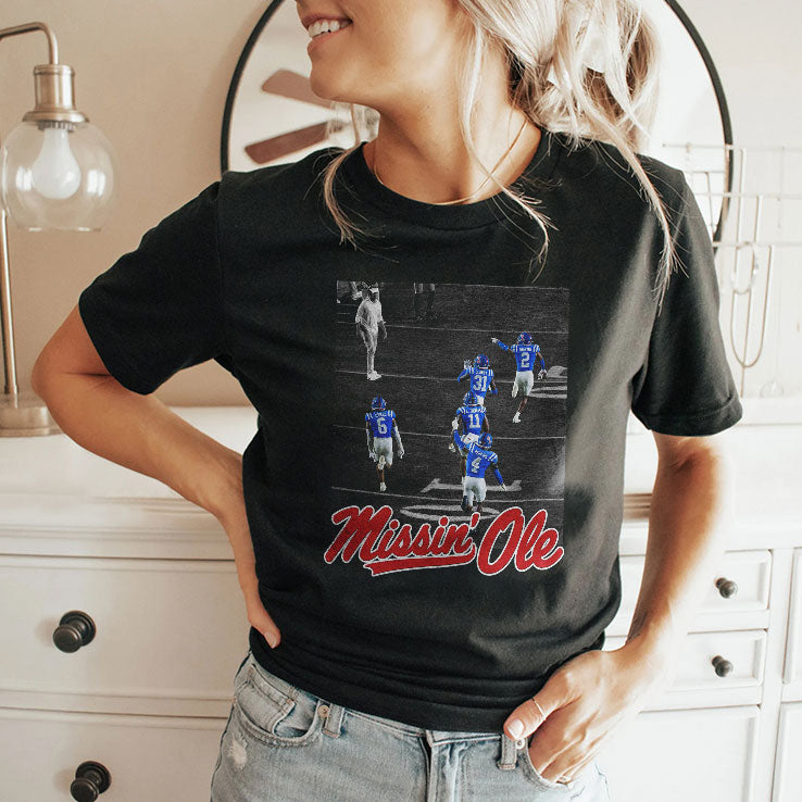 Missin’ Ole Mississippi Football T Shirt