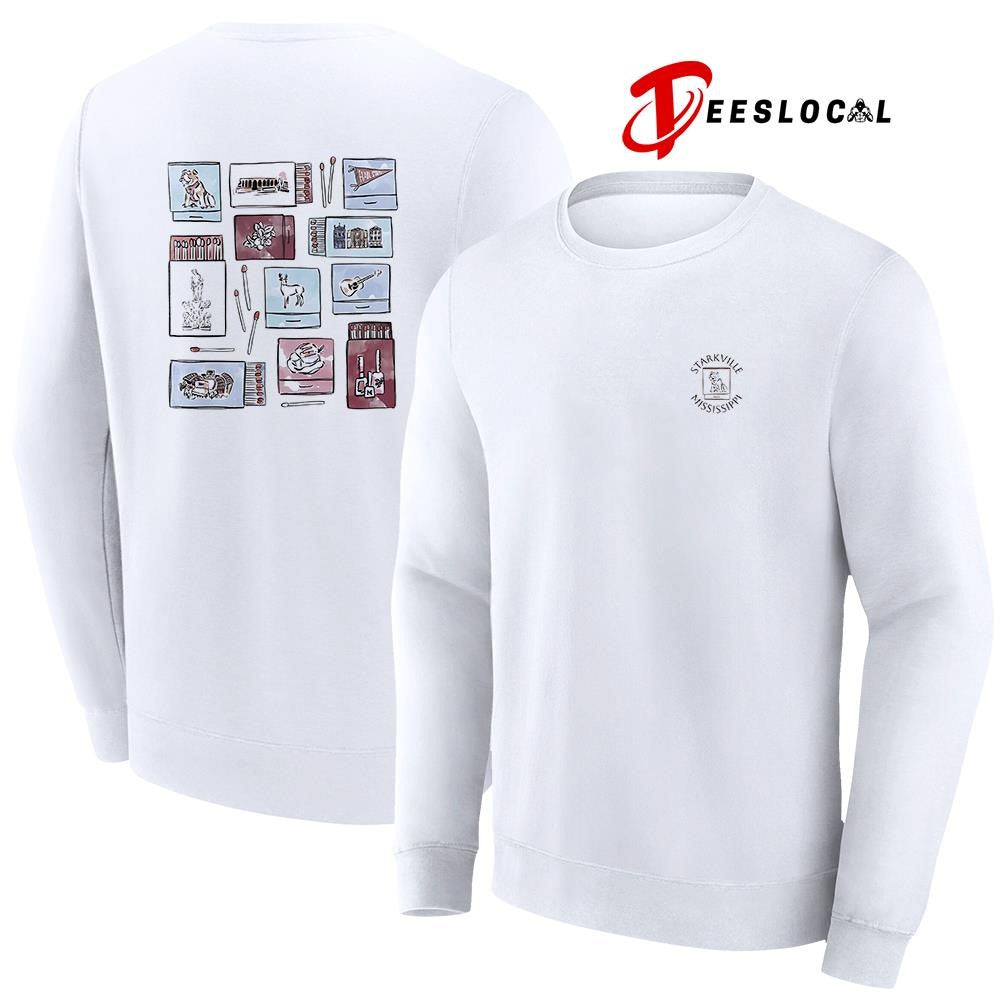 Mississippi State Bulldogs SEC matchbook graphic shirt