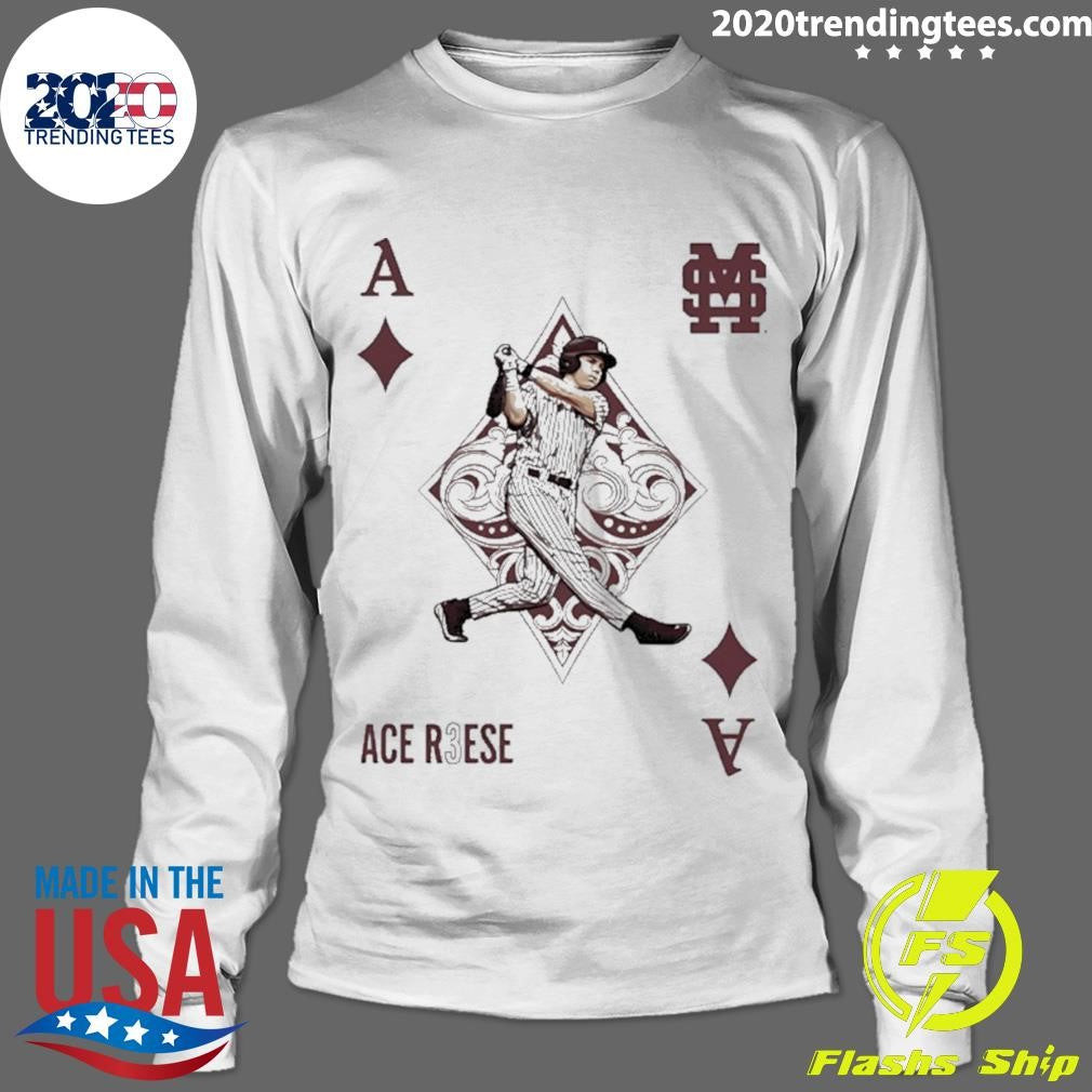 Mississippi State University Ace Reese Player Card Shirt