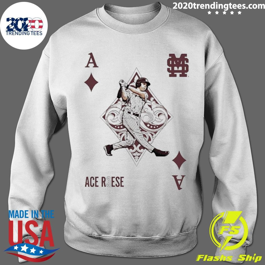 Mississippi State University Ace Reese Player Card Shirt