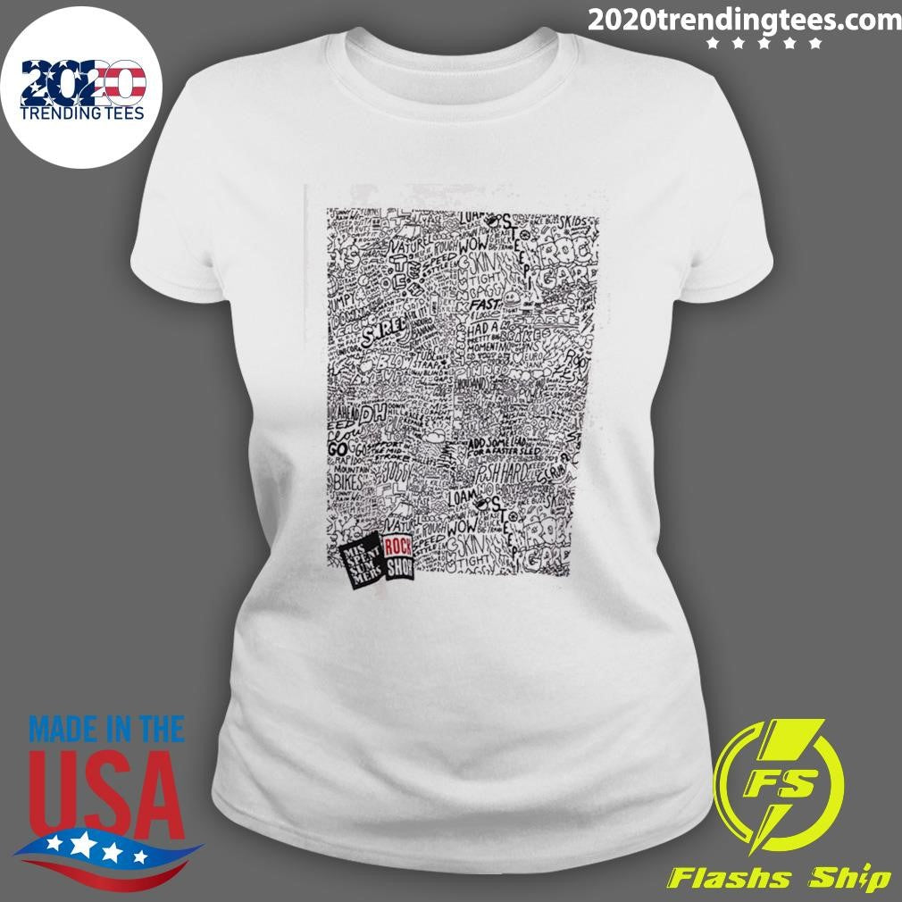 Misspent Summers x Rockshox Panda Wrap Tee Shirt