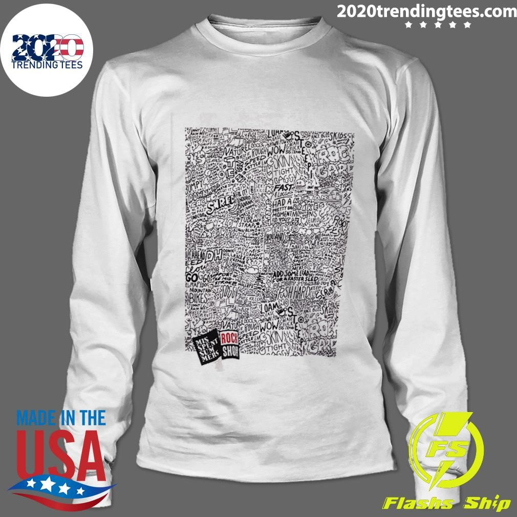 Misspent Summers x Rockshox Panda Wrap Tee Shirt