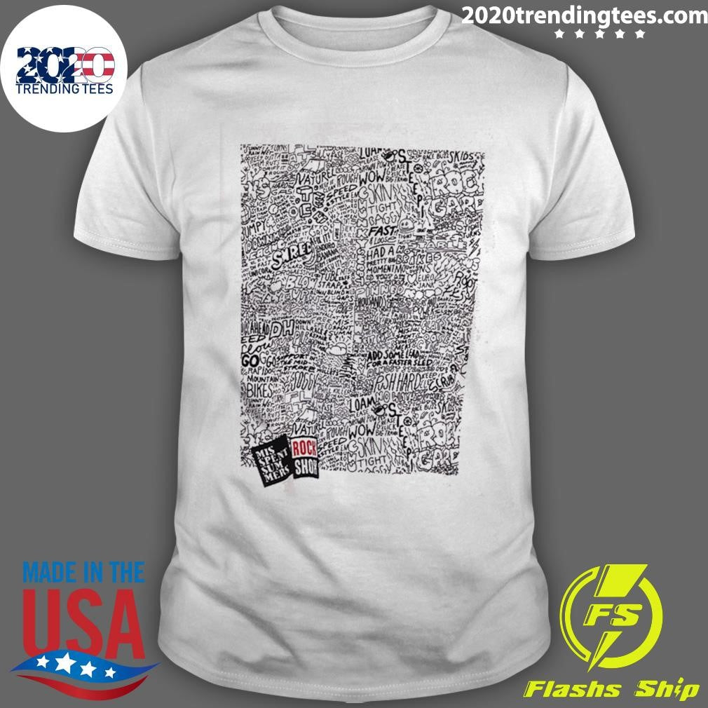 Misspent Summers x Rockshox Panda Wrap Tee Shirt