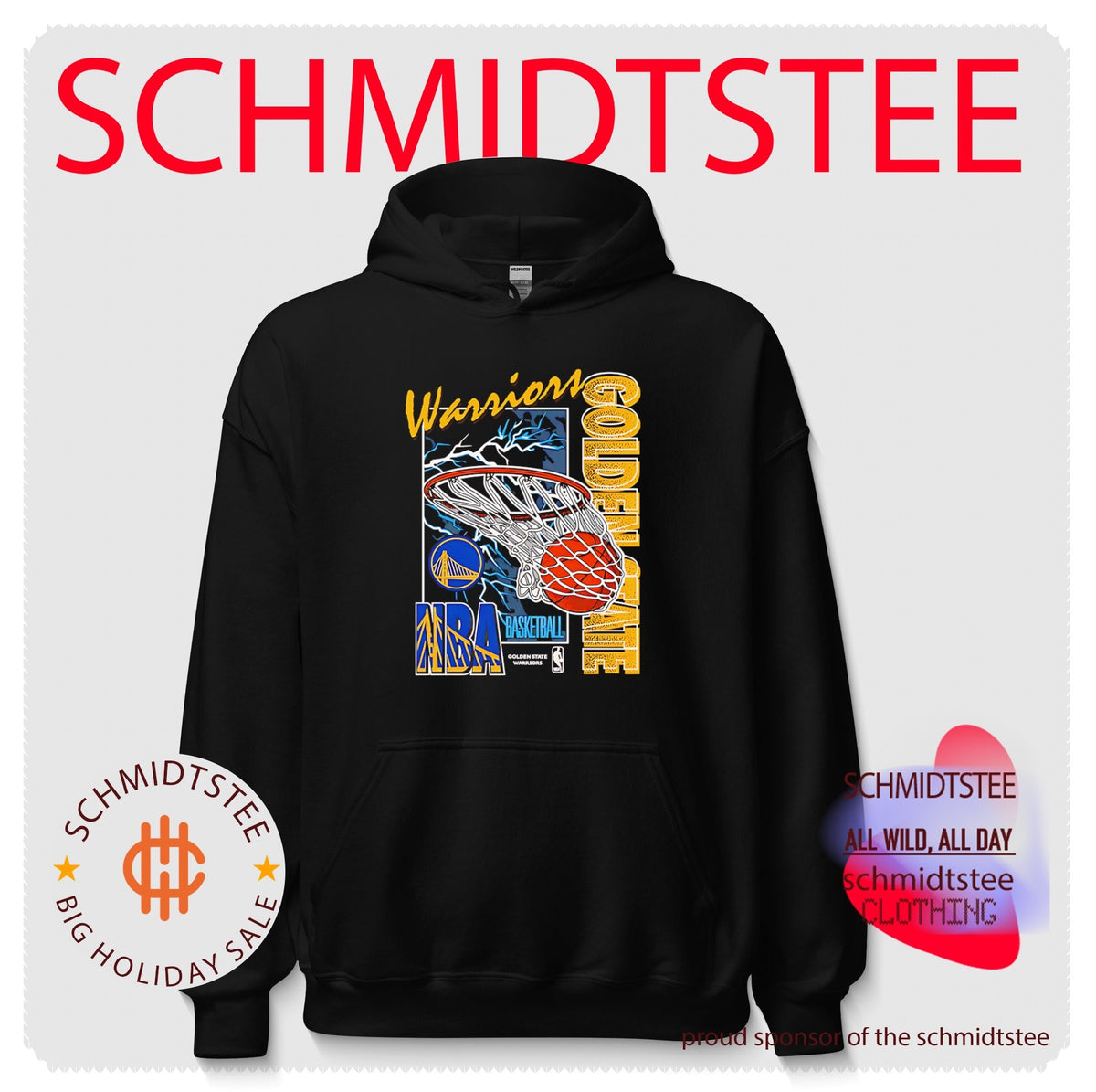 Mitchell and Ness Golden State Warriors basketball graphic shirt