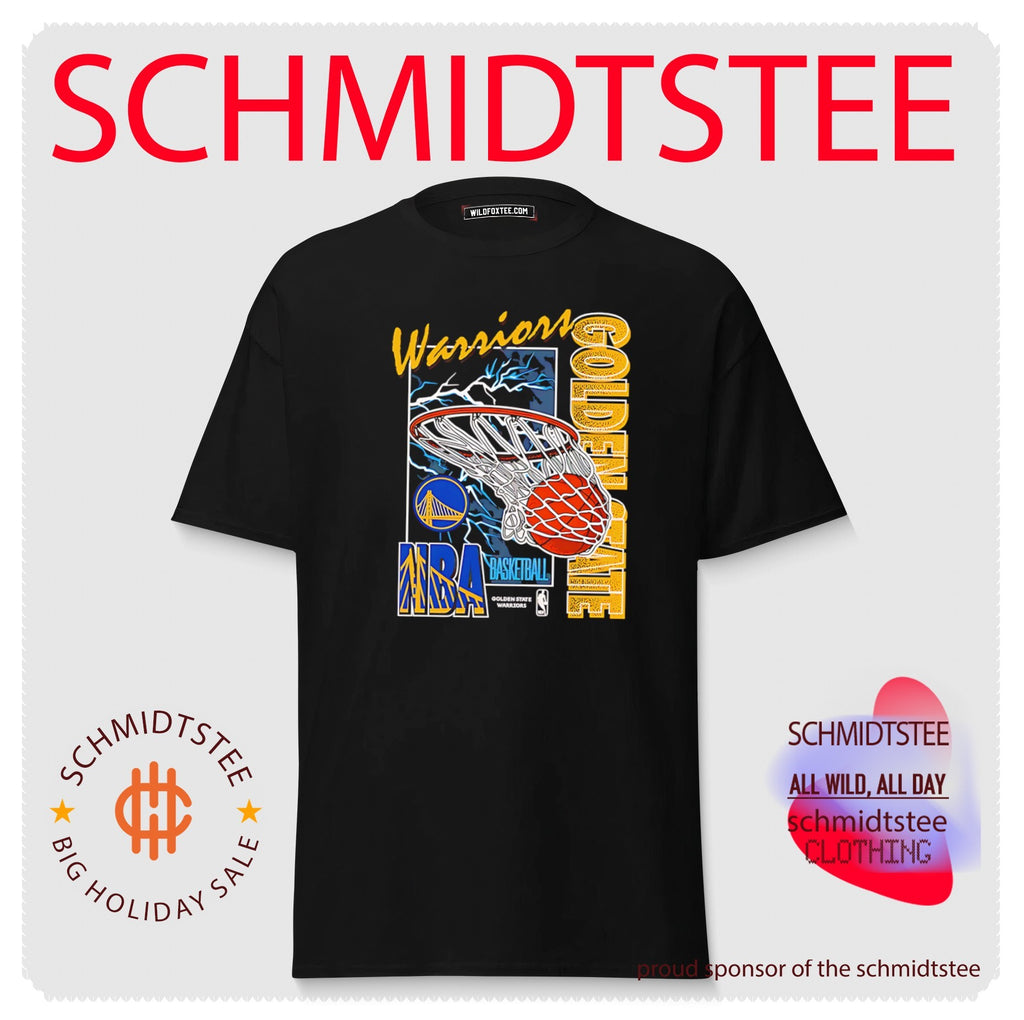 Mitchell and Ness Golden State Warriors basketball graphic shirt