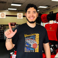 Mitchell and Ness Golden State Warriors basketball graphic shirt