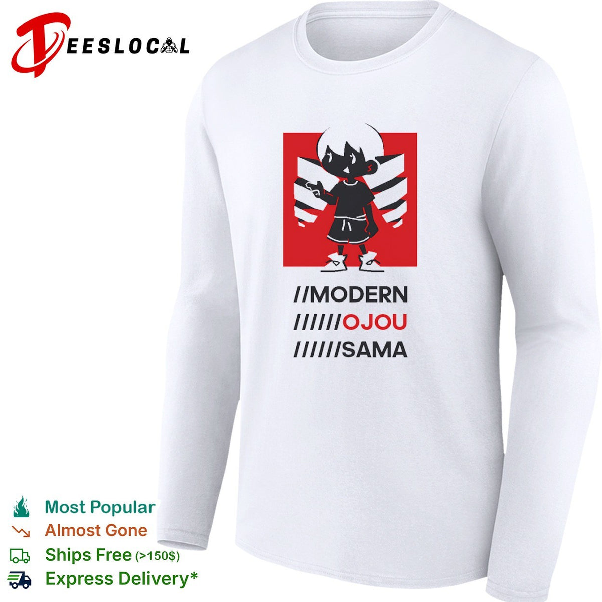 Modern Ojou Sama Omori Game Character Abstract shirt