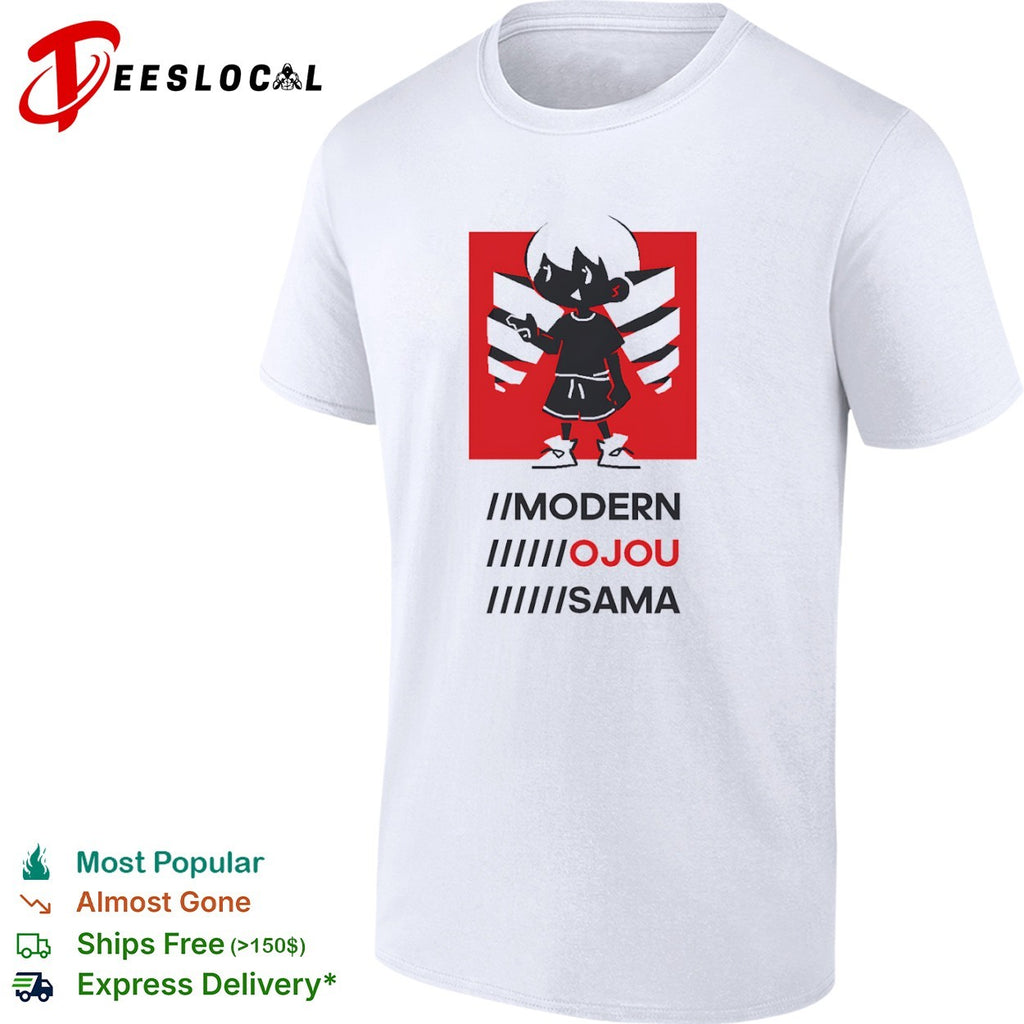 Modern Ojou Sama Omori Game Character Abstract shirt
