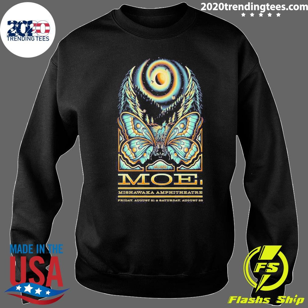 Moe. Mishawaka Amphitheatre August 21 – 22 2026, Bellvue CO Shirt