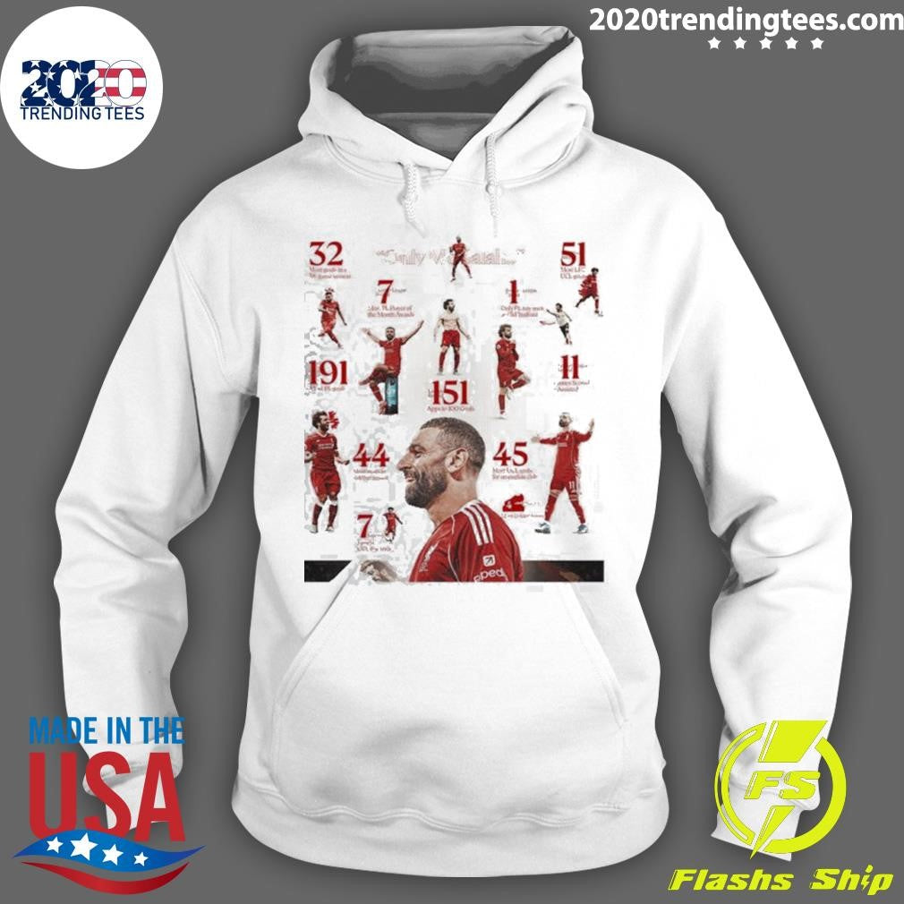 Mohamed Salah Liverpool FC Astonishing Set Of Records Shirt