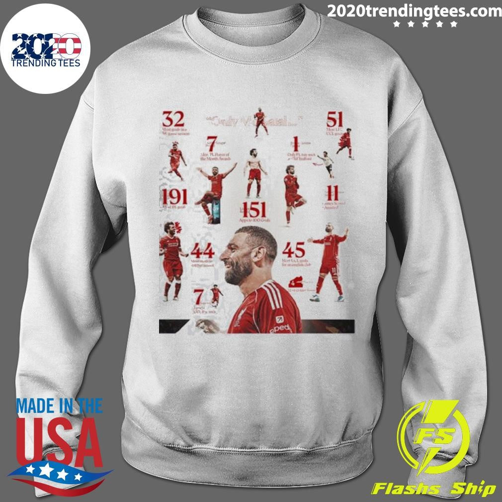 Mohamed Salah Liverpool FC Astonishing Set Of Records Shirt