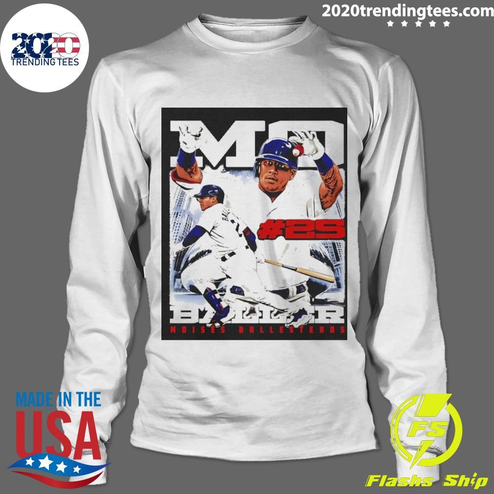 Moises Ballesteros 25 Chicago Cubs Poster Graphic Shirt