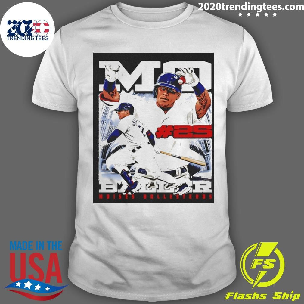 Moises Ballesteros 25 Chicago Cubs Poster Graphic Shirt