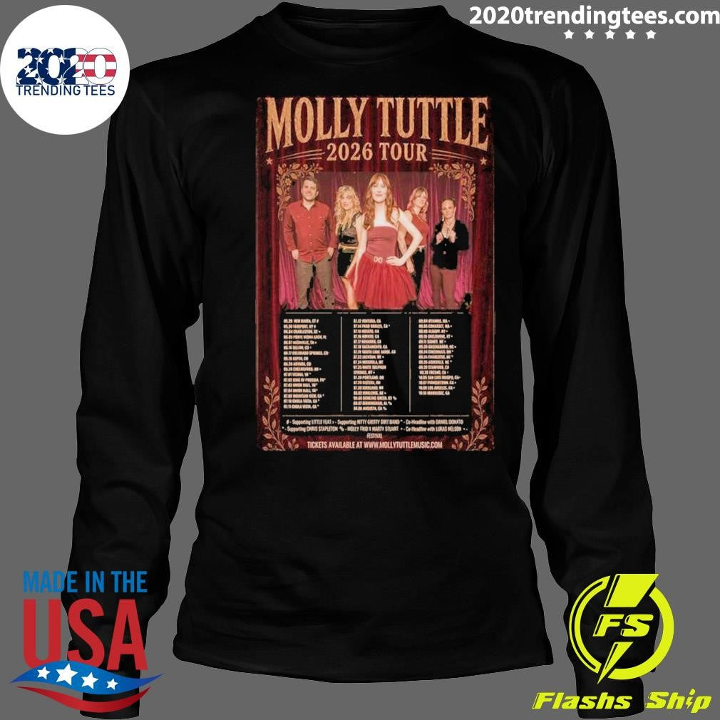 Molly Tuttle Fall Tour 2026 Poster Shirt