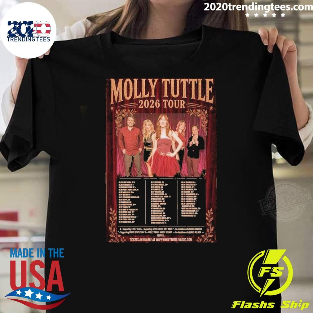 Molly Tuttle Fall Tour 2026 Poster Shirt