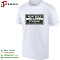 Mom taxi football division vintage sign shirt
