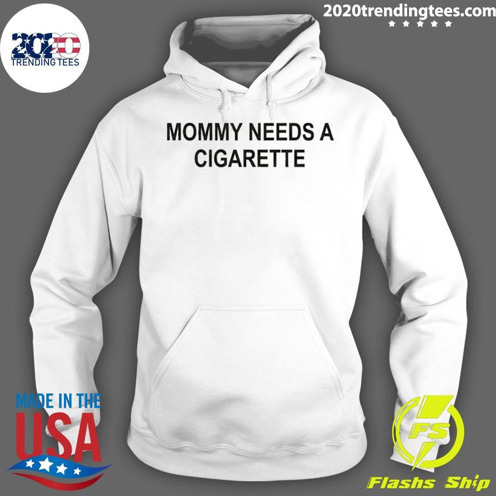 Mommy Needs A Cigarette Yellow Shirt