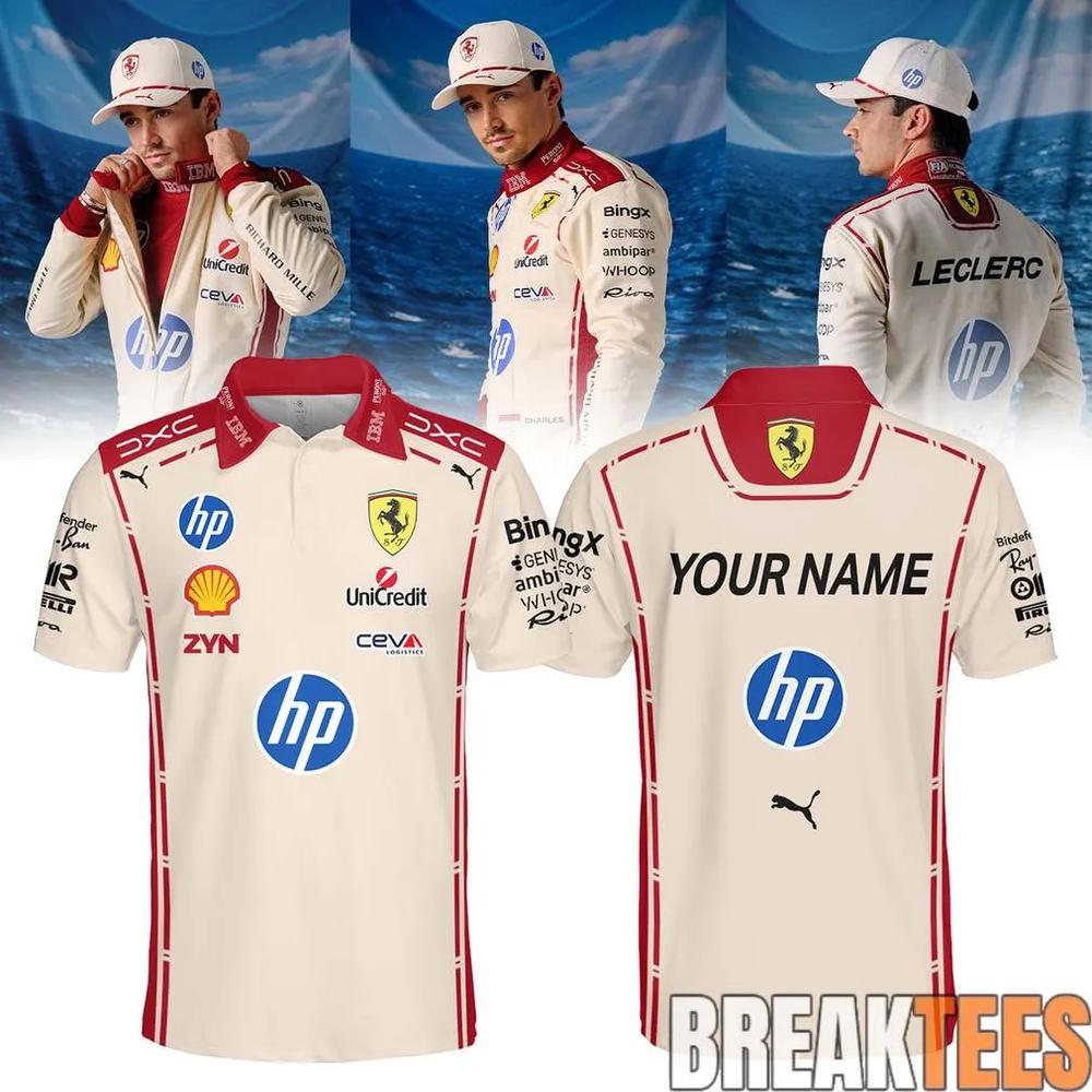 Monaco Grand Prix Customize Limited Edition Polo