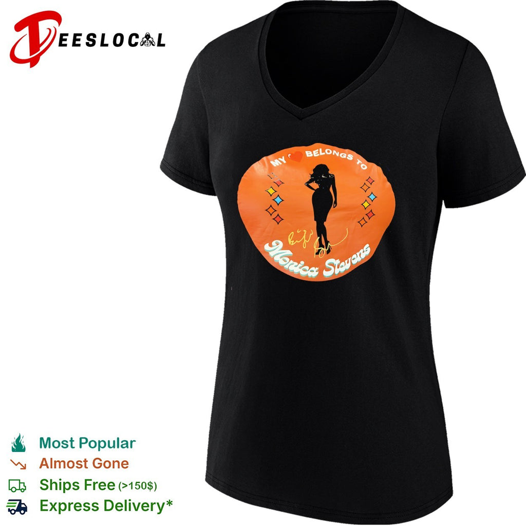 Monica Stevens My Heart Belongs to Monica Stevens Signature Shirt
