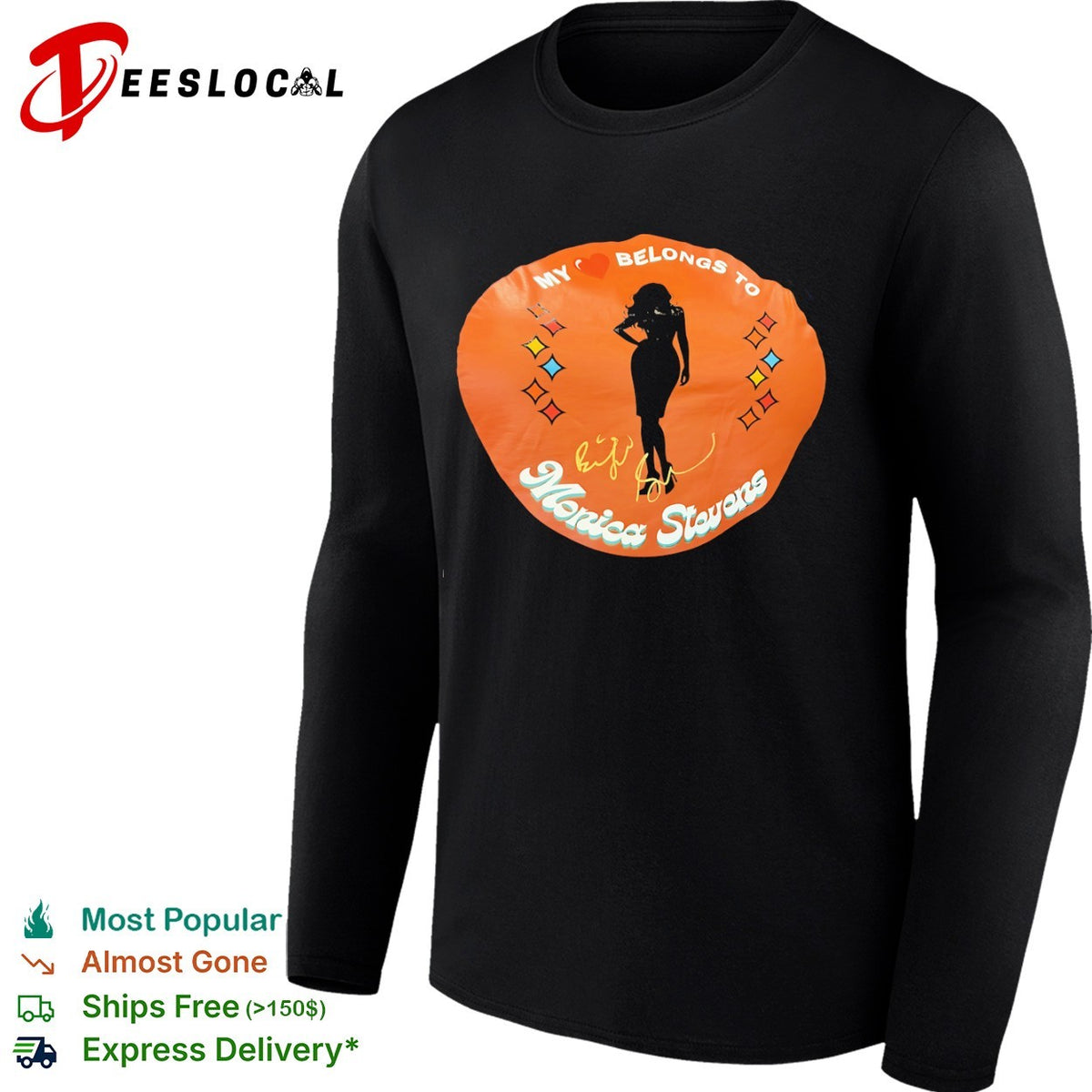 Monica Stevens My Heart Belongs to Monica Stevens Signature Shirt