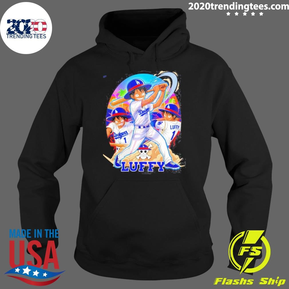 Monkey D. Luffy Anime Los Angeles Dodgers Baseball Graphic 2026 Shirt