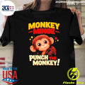 Monkey Minge Punch The Monkey cartoon shirt