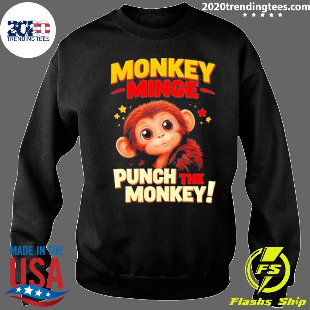 Monkey Minge Punch The Monkey cartoon shirt