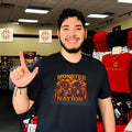 Monster Nation golden illustration shirt