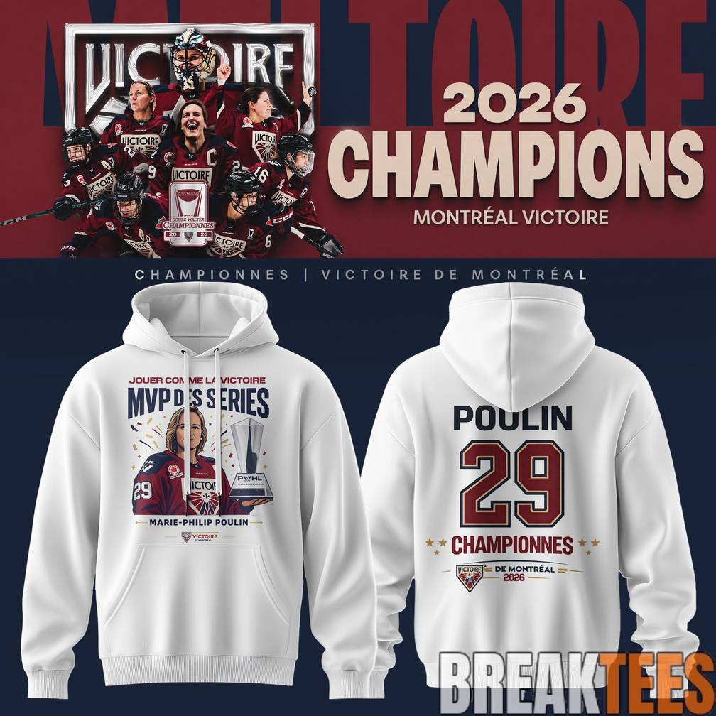 Montral Victoire PWHL Walter Cup Championship 2026 Special Hoodie