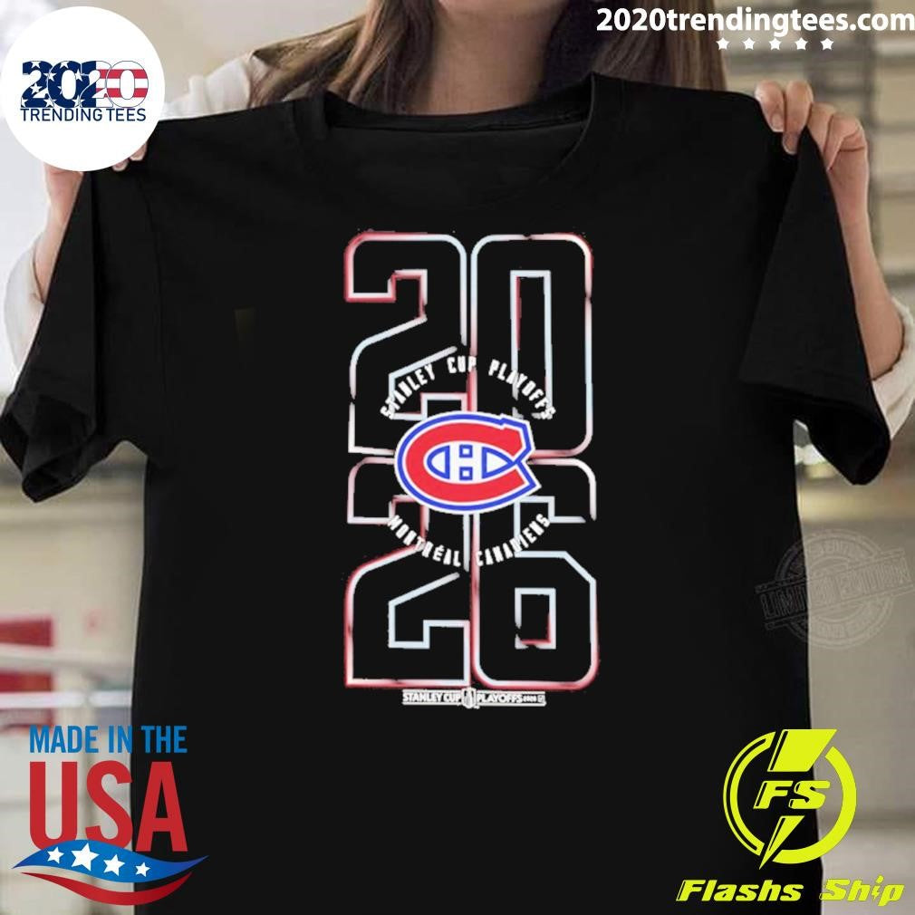 Montreal Canadiens 2026 Stanley Cup Playoffs Bold Shirt