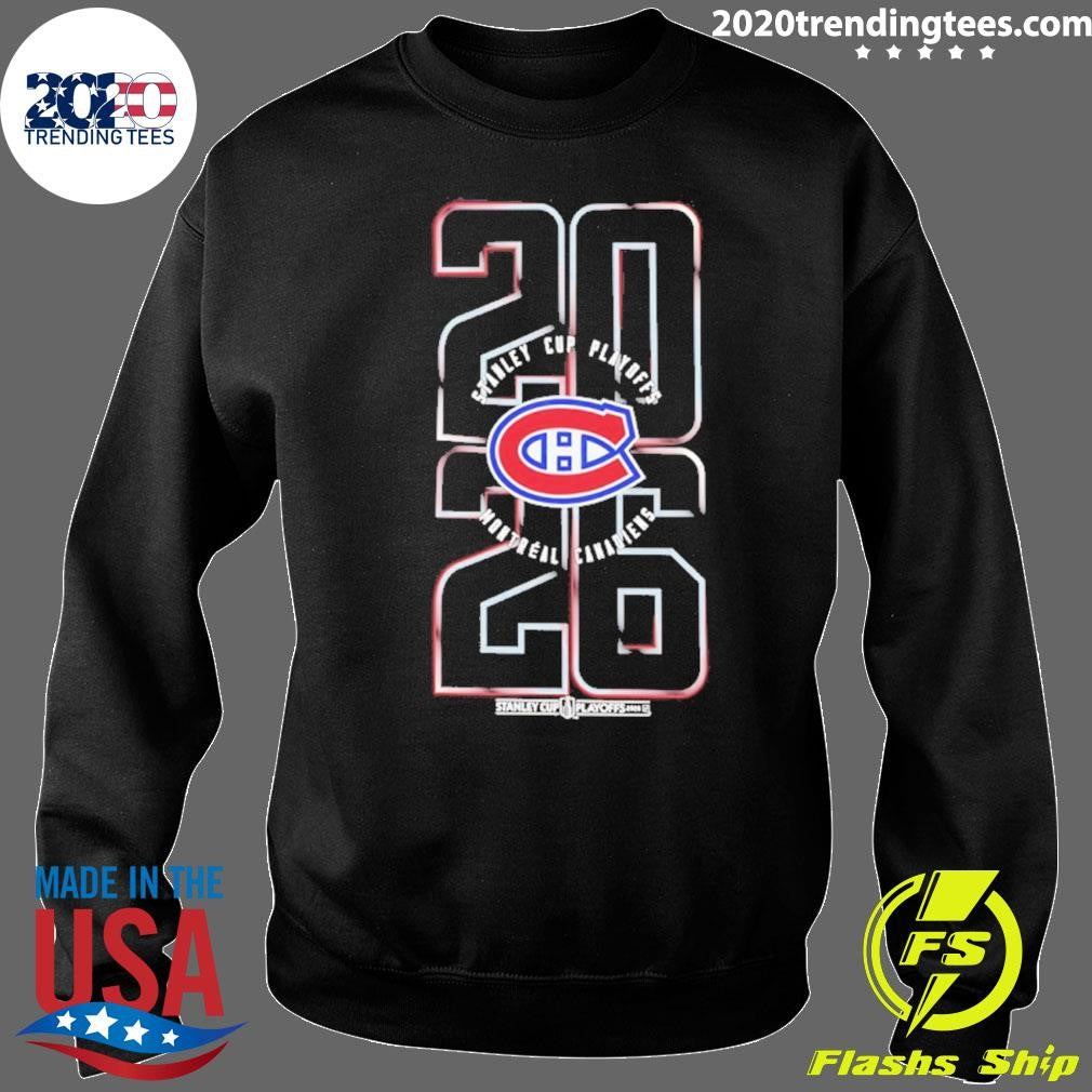 Montreal Canadiens 2026 Stanley Cup Playoffs Bold Shirt