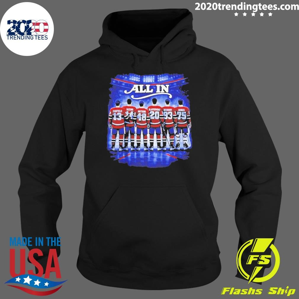 Montreal Canadiens Hockey 2026 Playoffs All In Shirt