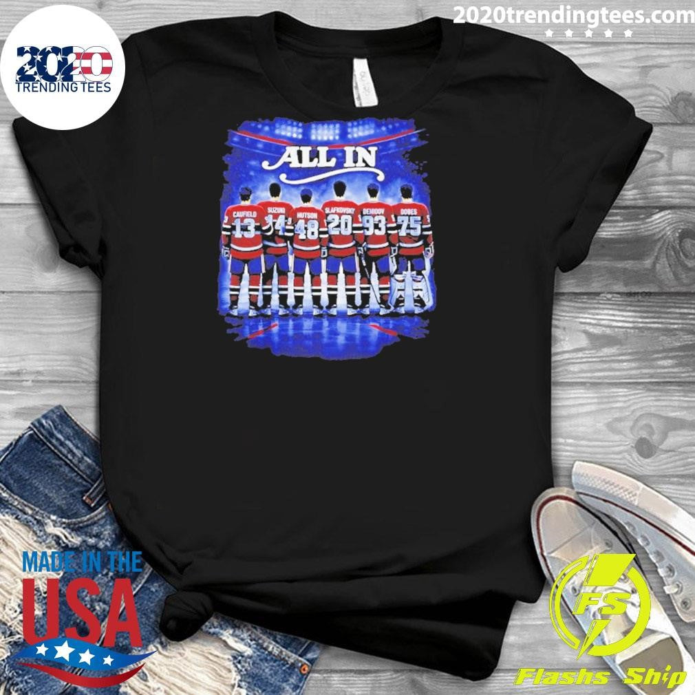 Montreal Canadiens Hockey 2026 Playoffs All In Shirt