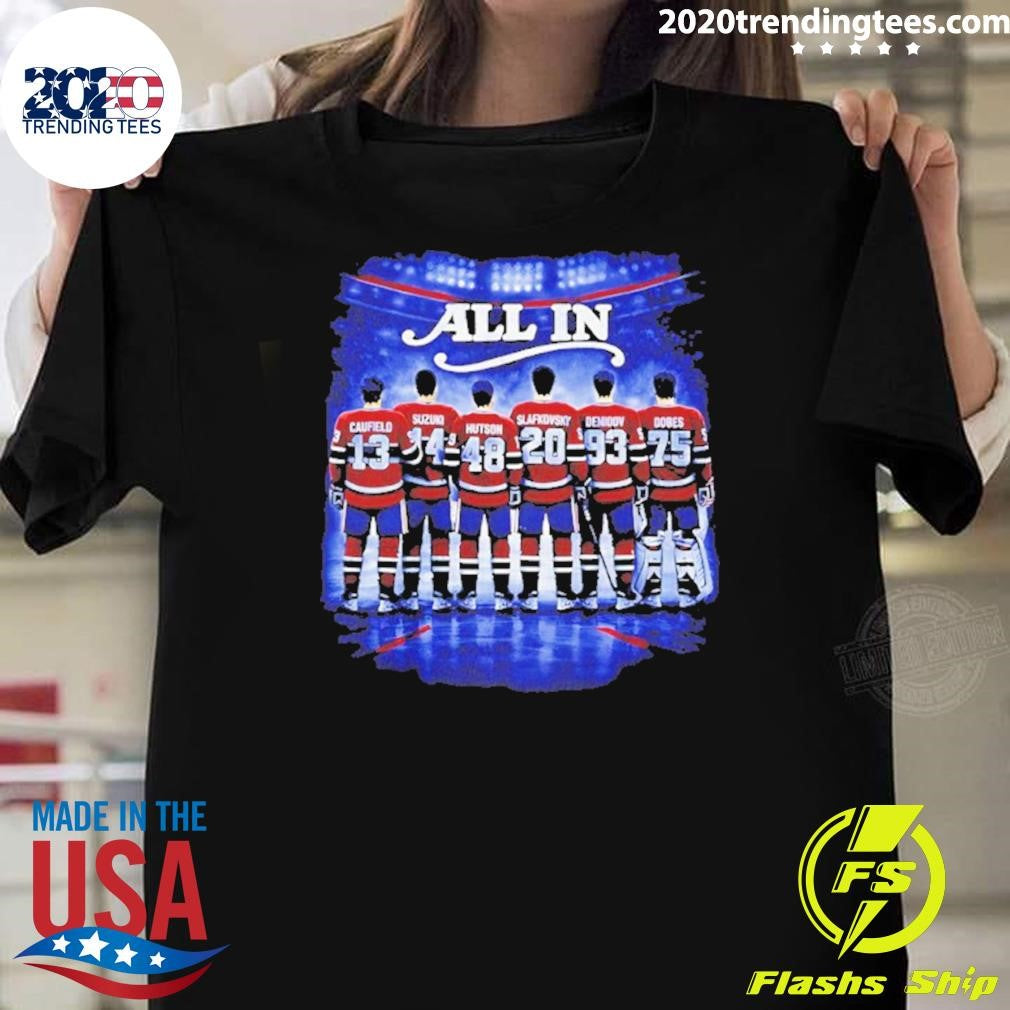 Montreal Canadiens Hockey 2026 Playoffs All In Shirt