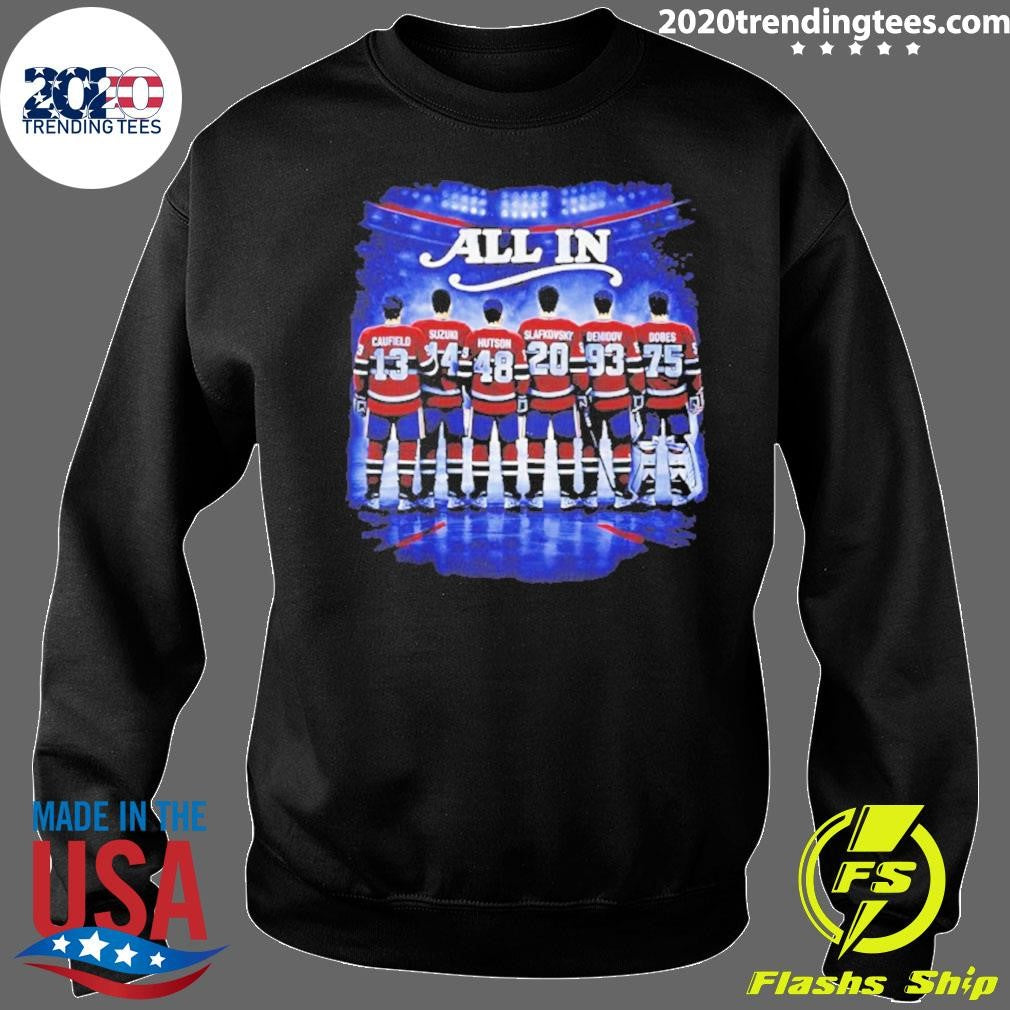 Montreal Canadiens Hockey 2026 Playoffs All In Shirt