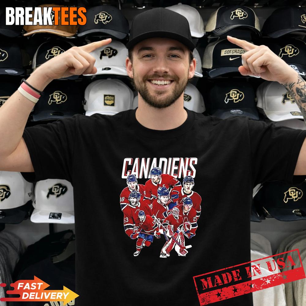Montreal Canadiens Hockey 2026 Playoffs Team graphic T-Shirt