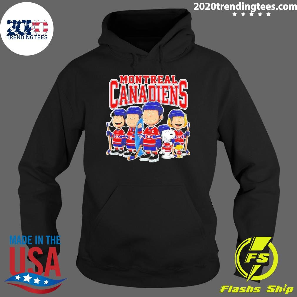 Montreal Canadiens Peanuts Characters Shirt