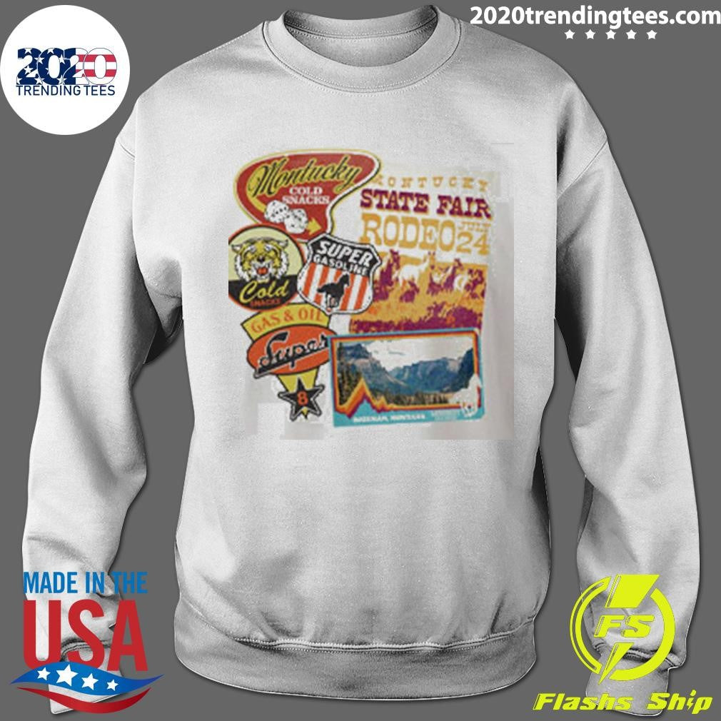 Montucky Colds Nack Gas Station Signs Shirt