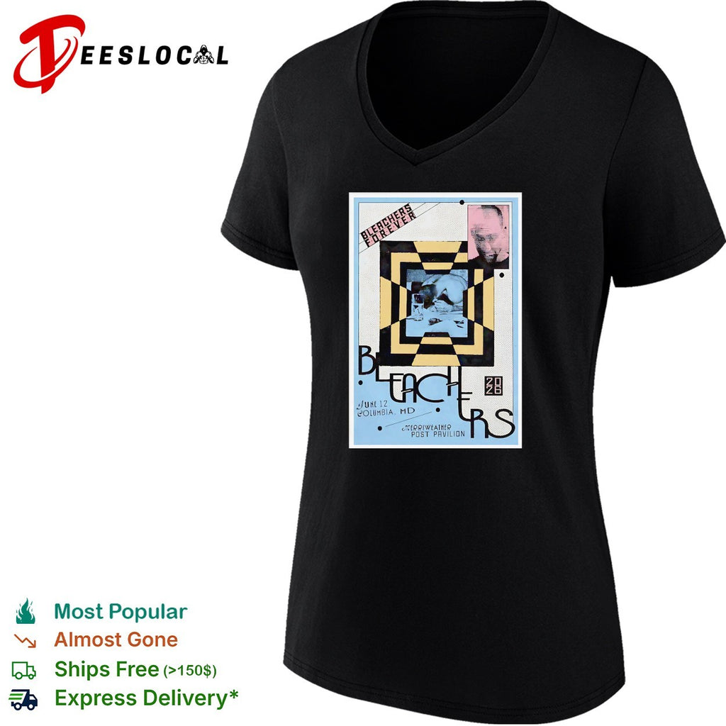 Moody portrait Columbia MD Merriweather Post Pavilion June 2026 concert framed poster art shirt