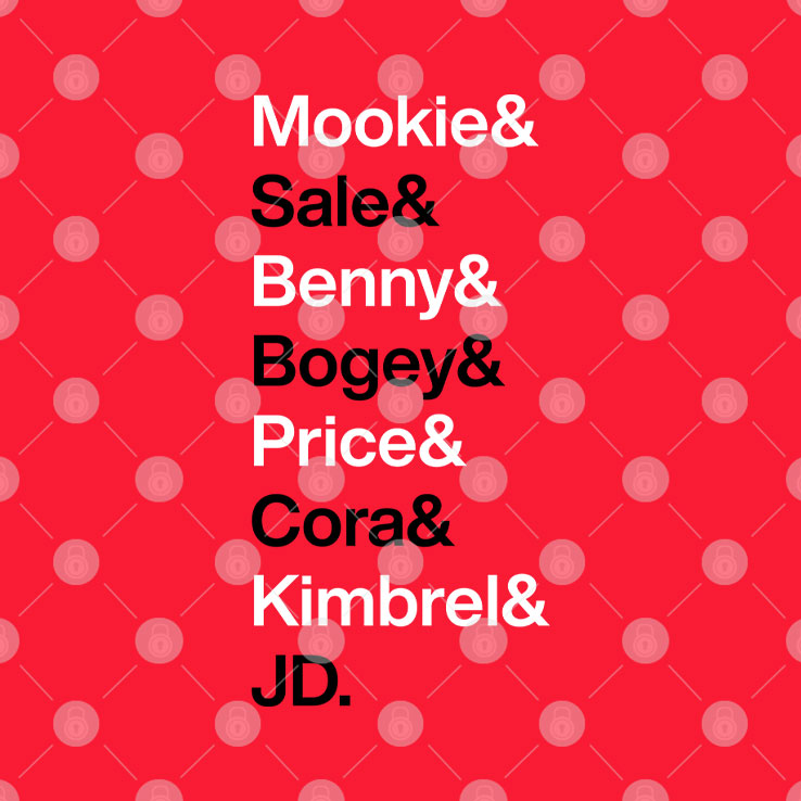 Mookie Sale Benny Bogey Price Cora Kimbrel JD T Shirt