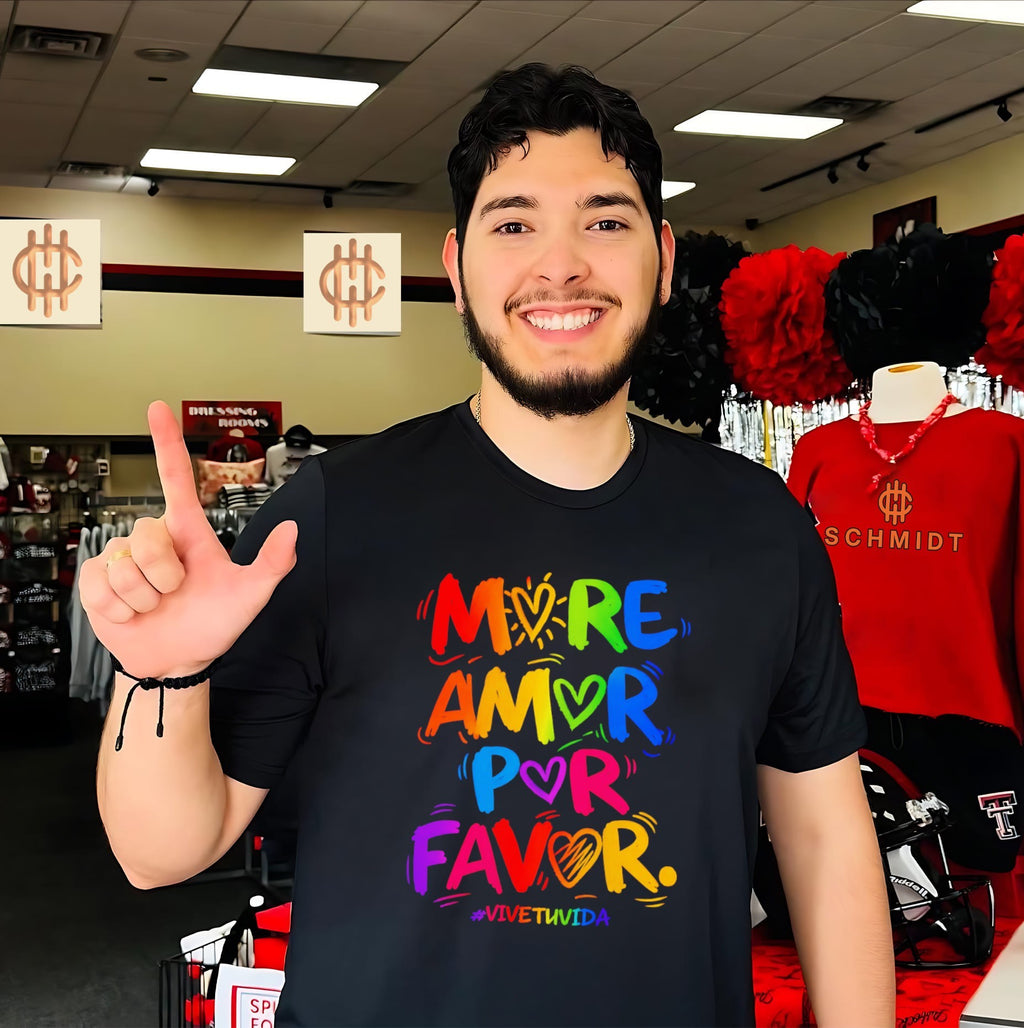 More Amor Vive Tu Vida Pride shirt