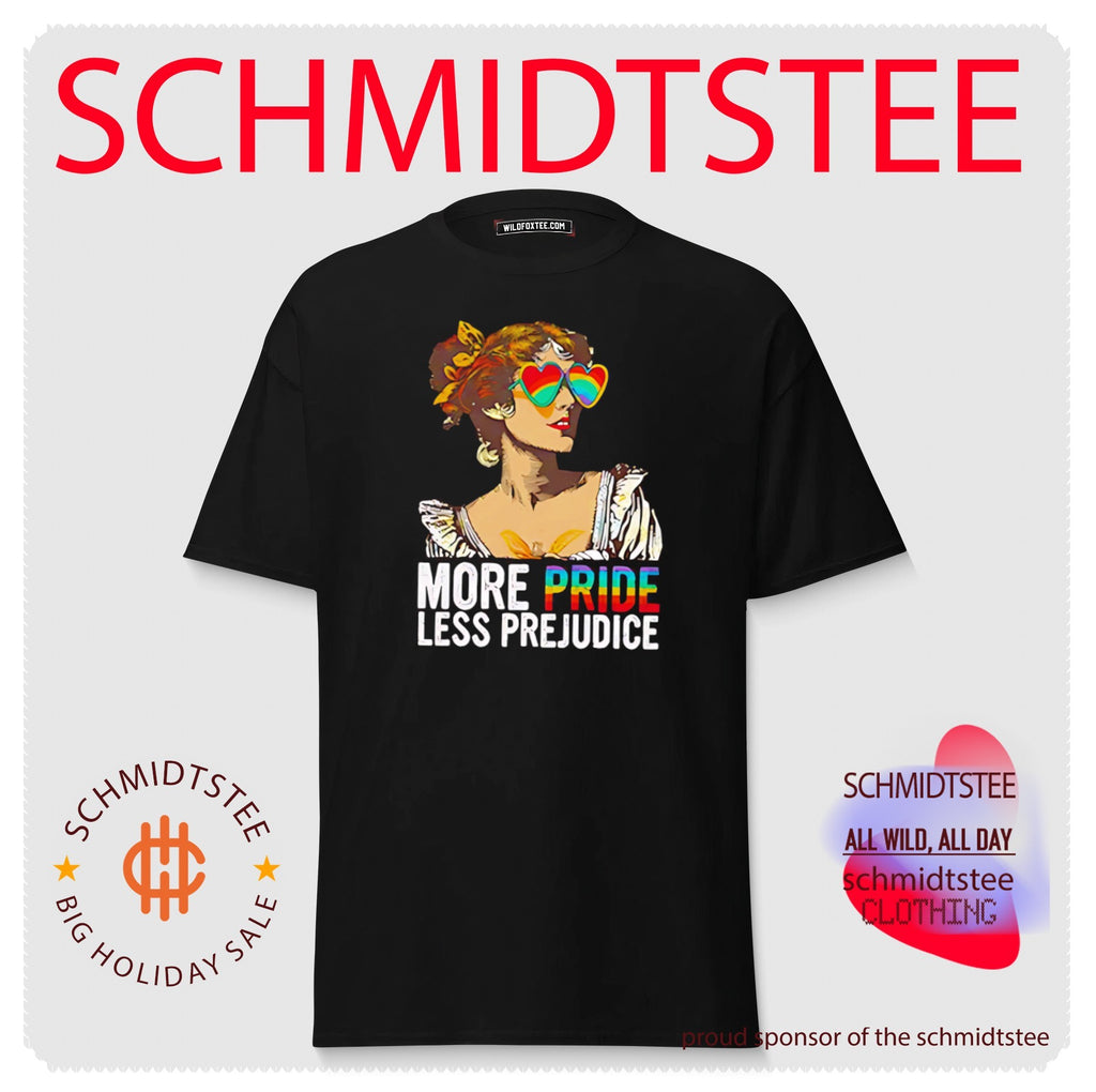 More Pride Less Prejudice rainbow shirt