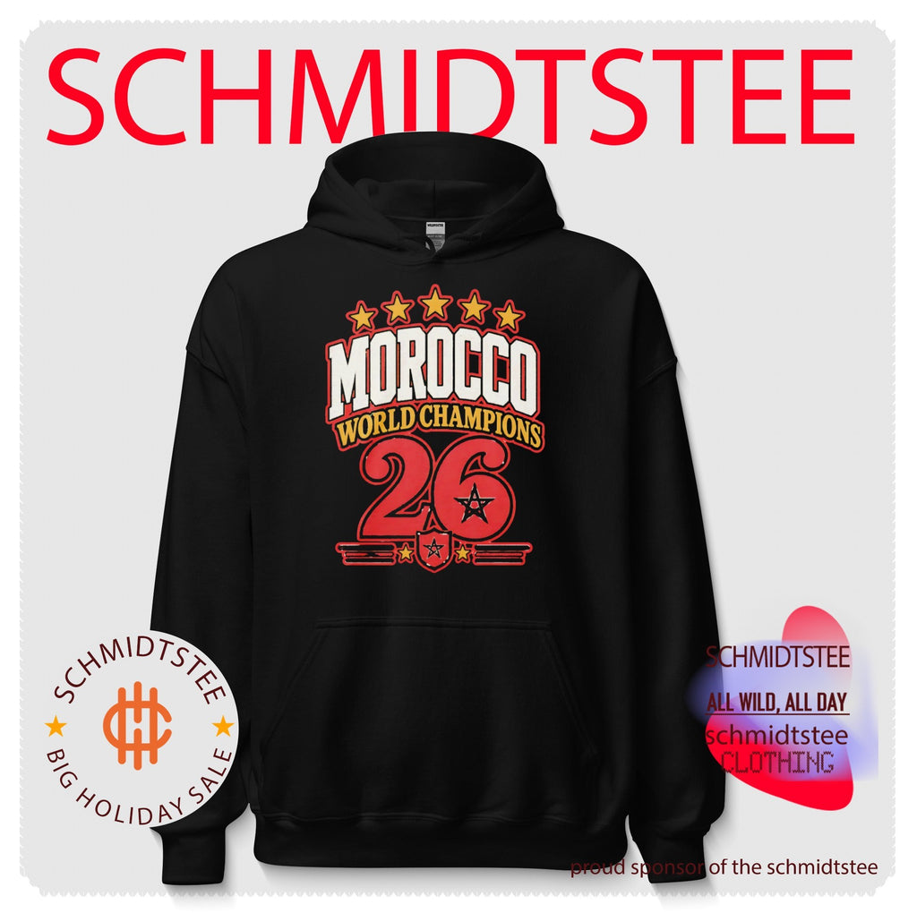Morocco 2026 World Champions flag shirt