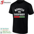 Morocco vs everybody flag soccer pride shirt