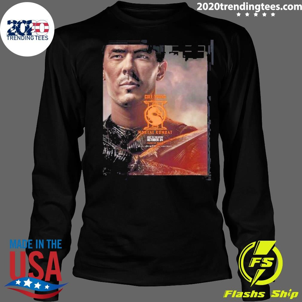 Mortal Kombat II Movie Exclusive Cole Young Character 2026 Shirt