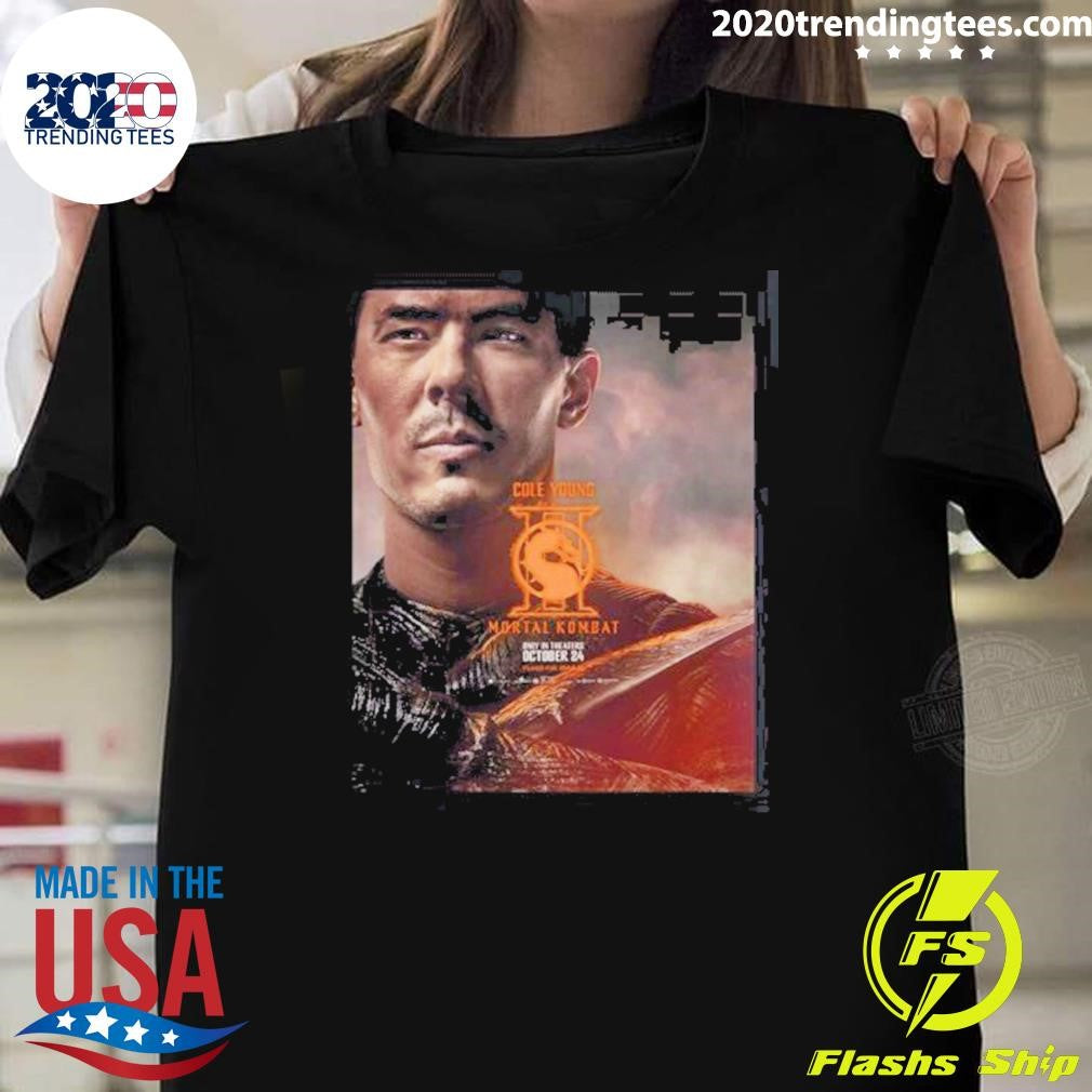 Mortal Kombat II Movie Exclusive Cole Young Character 2026 Shirt