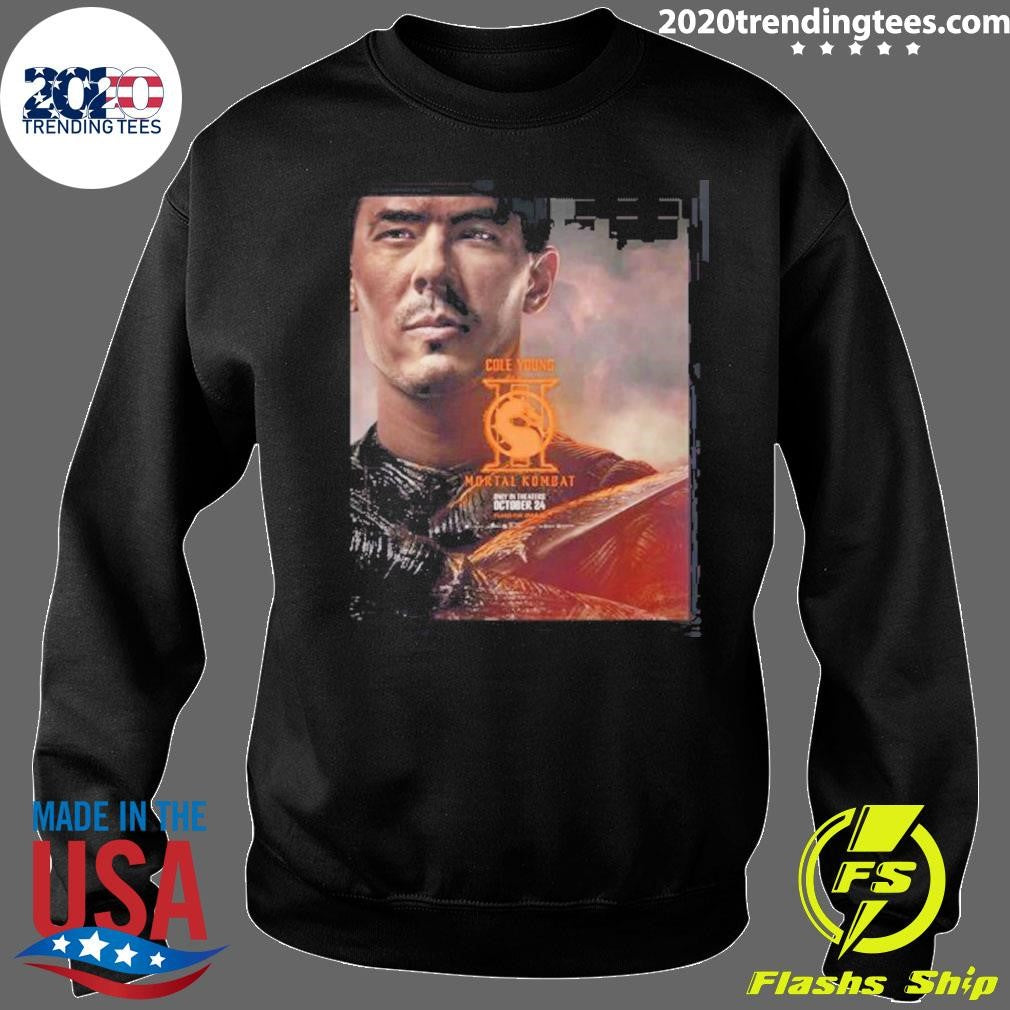 Mortal Kombat II Movie Exclusive Cole Young Character 2026 Shirt