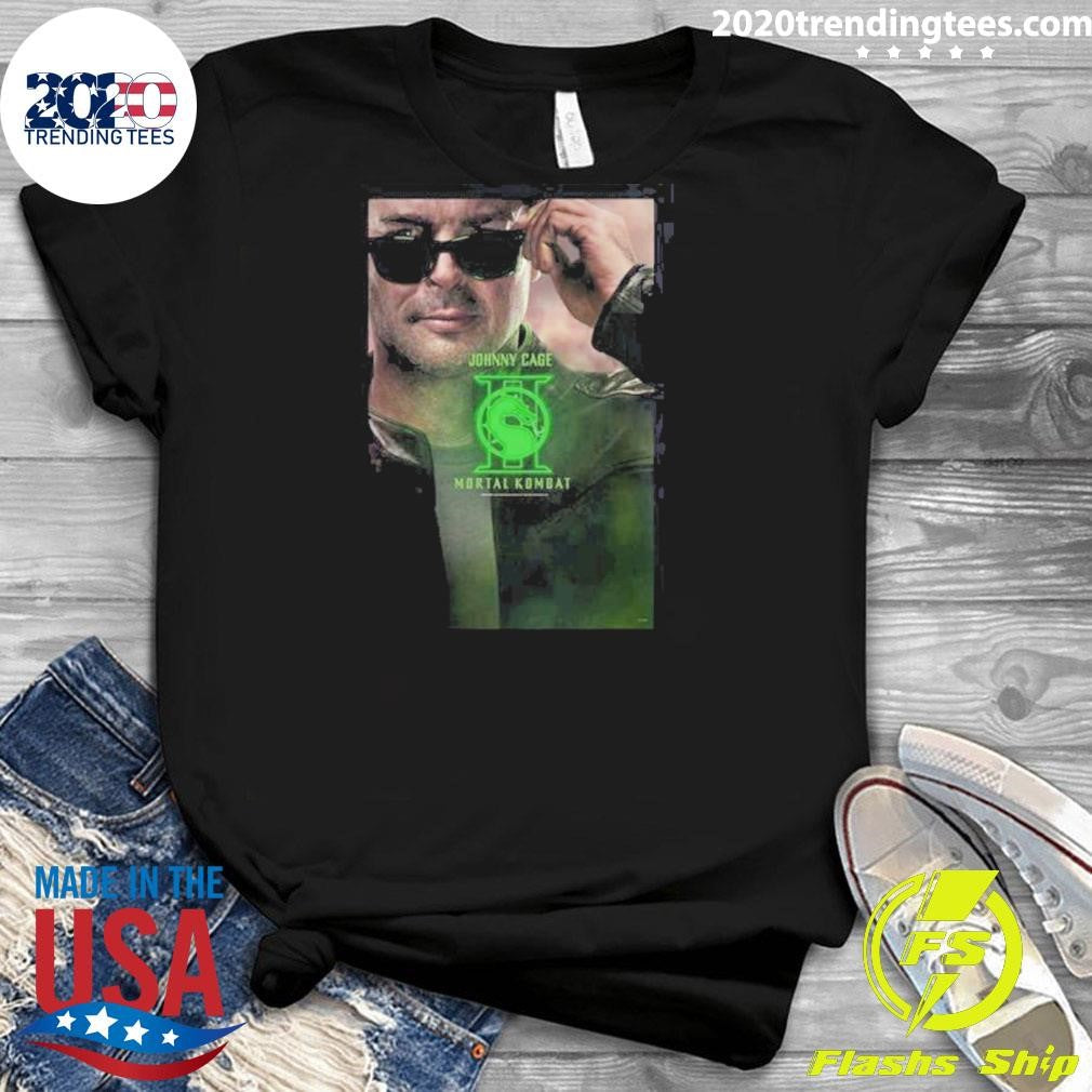 Mortal Kombat II Movie Exclusive Johnny Cage Character 2026 Shirt
