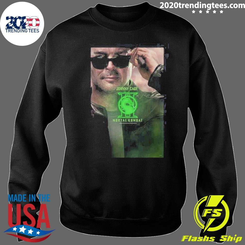Mortal Kombat II Movie Exclusive Johnny Cage Character 2026 Shirt