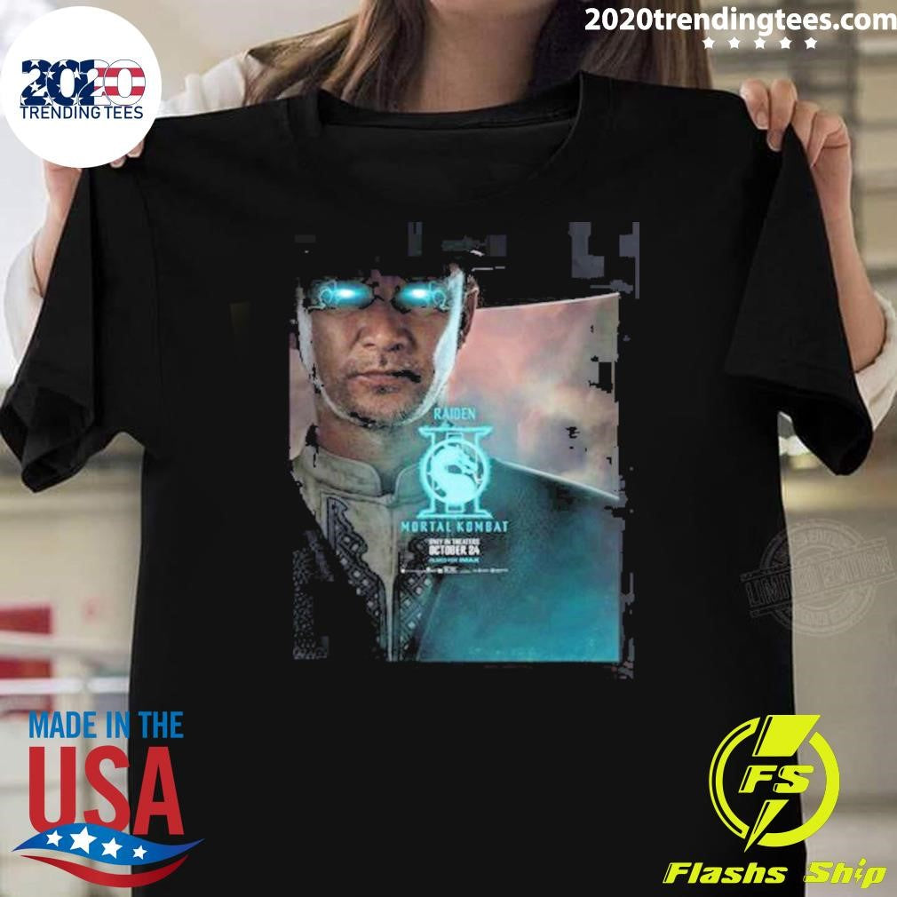 Mortal Kombat II Movie Exclusive Raiden Character 2026 Shirt